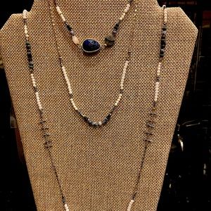 Handmade 3-strand necklace